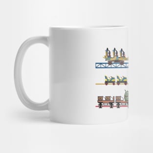 Phantasialand Coaster Cars Mug